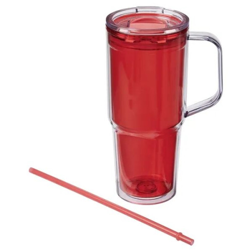 Hampton 32 oz Recycled AS Double Wall Tumbler With Handle