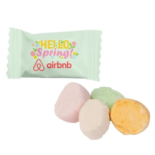 4 Color Process Wrapped Pastel Buttermints