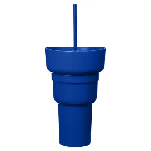 Team 365 1L Recycled PP Stadium Tumbler with Snack Bowl