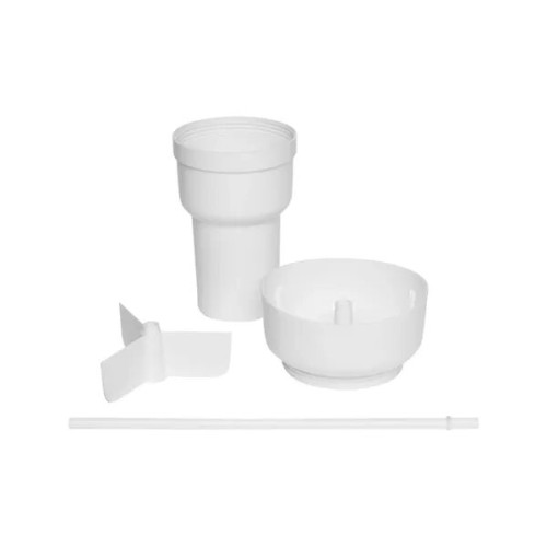 Team 365 1L Recycled PP Stadium Tumbler with Snack Bowl