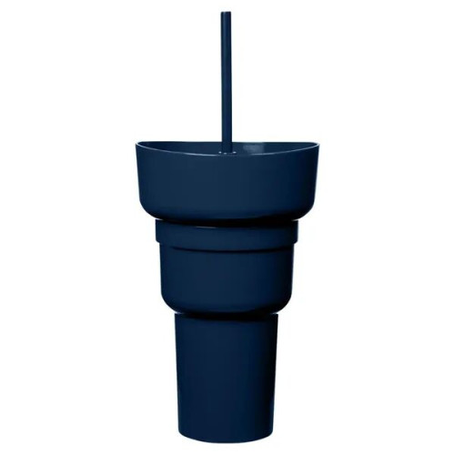 Team 365 1L Recycled PP Stadium Tumbler with Snack Bowl