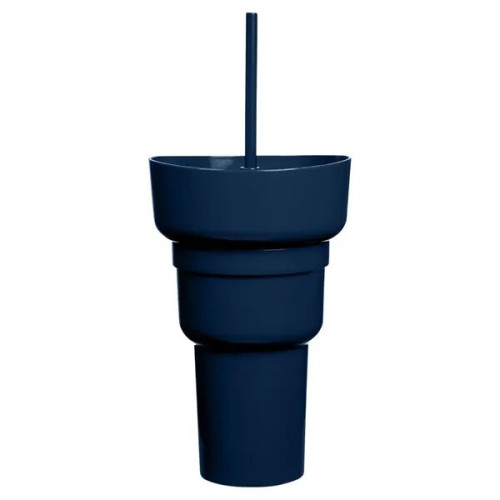 Team 365 1L Recycled PP Stadium Tumbler with Snack Bowl
