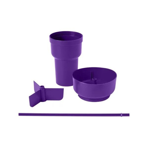 Team 365 1L Recycled PP Stadium Tumbler with Snack Bowl
