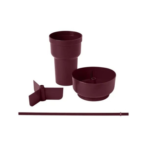 Team 365 1L Recycled PP Stadium Tumbler with Snack Bowl