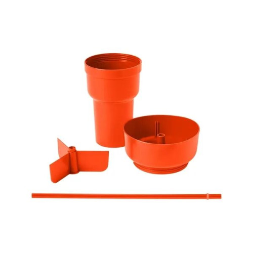 Team 365 1L Recycled PP Stadium Tumbler with Snack Bowl
