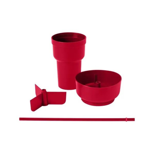 Team 365 1L Recycled PP Stadium Tumbler with Snack Bowl