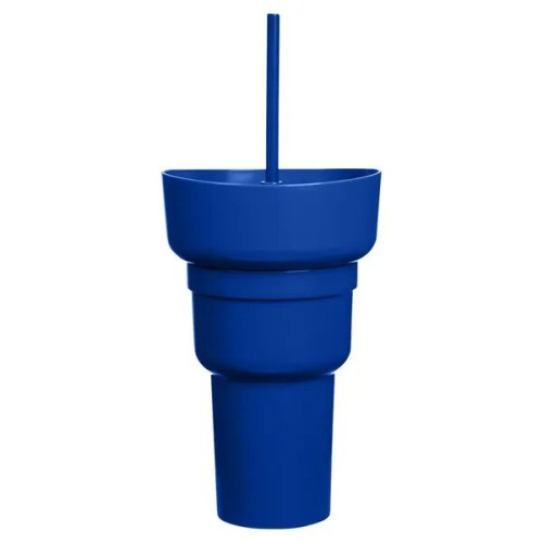 Team 365 1L Recycled PP Stadium Tumbler with Snack Bowl