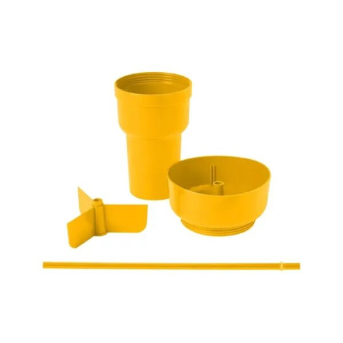 Team 365 1L Recycled PP Stadium Tumbler with Snack Bowl