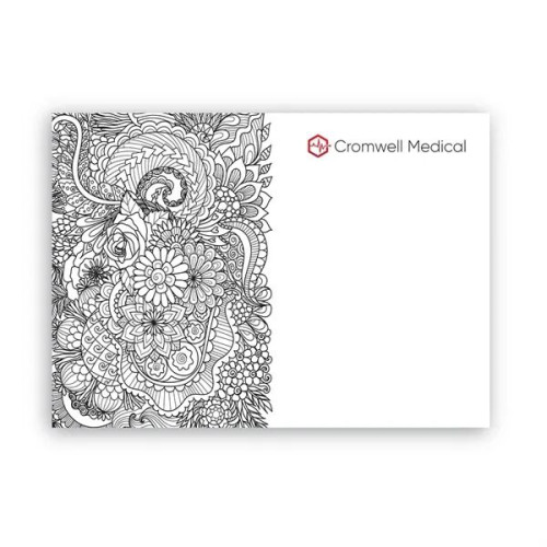 Post-it Custom Printed Coloring Pad - 25 Sheets