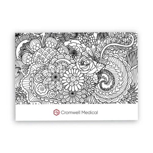 Post-it Custom Printed Coloring Pad - 25 Sheets