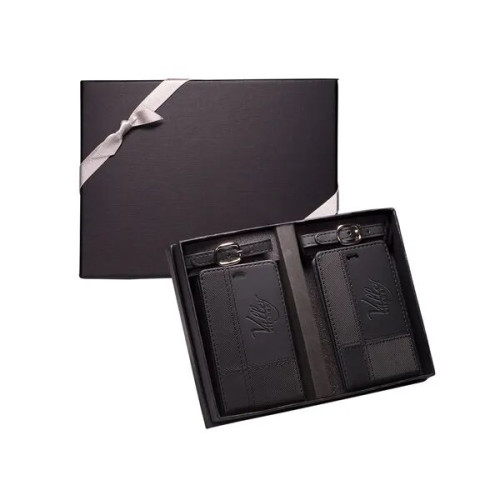 Leeman Tuscany™ Duo-Textured Luggage Tags