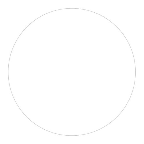 Ultra Removable Circle Sticker