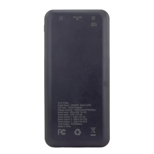 10,000 mAh Energizer® Essential Power Bank