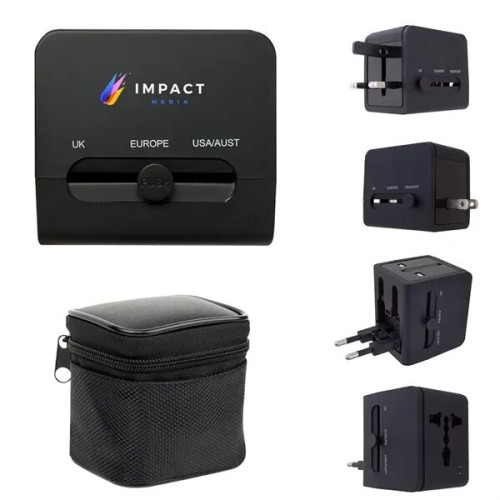 20W Universal Travel Adapter With Type-C