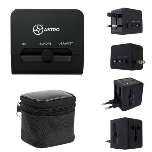 20W Universal Travel Adapter With Type-C