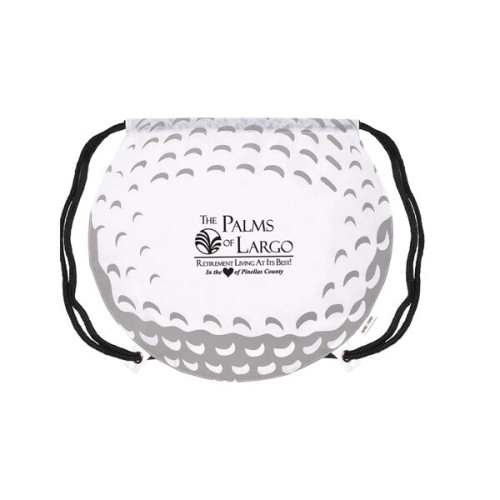 Game Time! Golf Ball Drawstring Bag