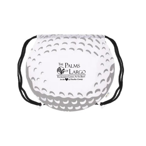 Game Time! Golf Ball Drawstring Bag