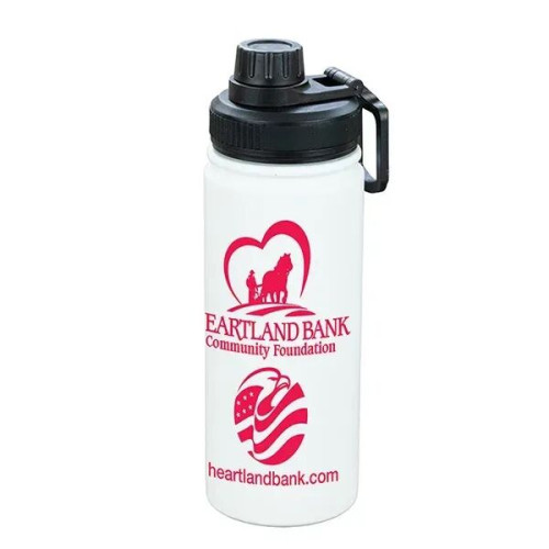 19 oz Powder Coated Double Wall Stainless Steel Tumbler