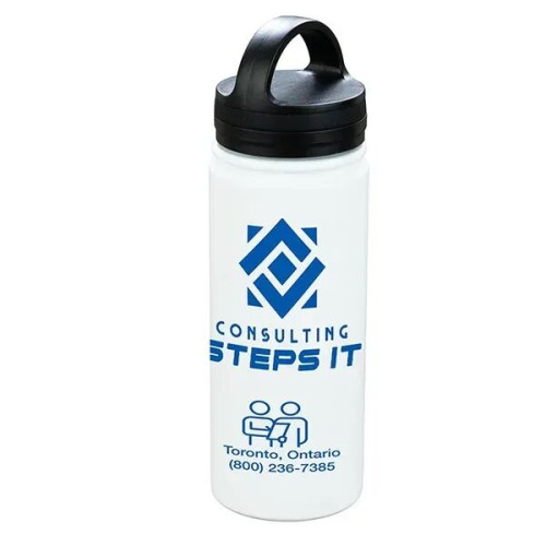 19 OZ Powder Coated Double Wall Stainless Steel Tumbler With