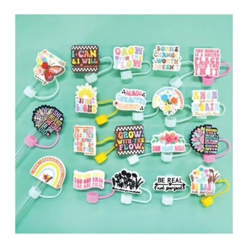 Custom Straw Toppers