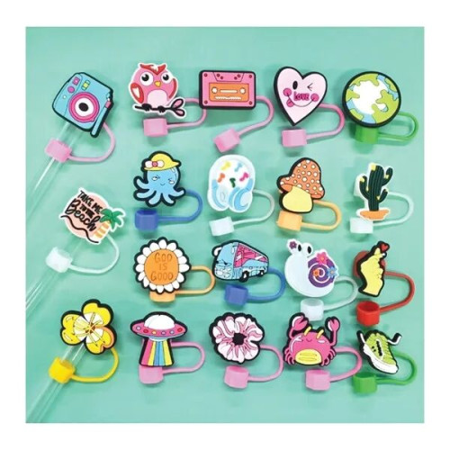 Custom Straw Toppers