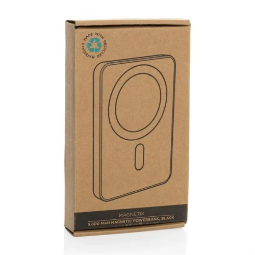 Magnetix Recycled Plastic 5000 mAh Magnetic Powerbank