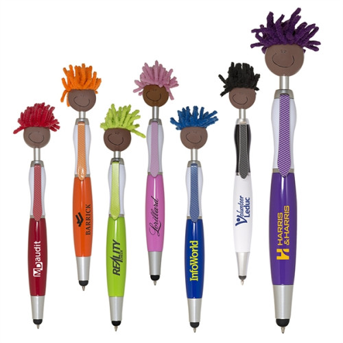 MopToppers Multicultural Screen Cleaner With Stylus Pen
