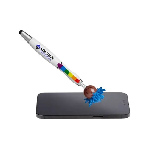 MopToppers Multicultural Screen Cleaner With Stylus Pen