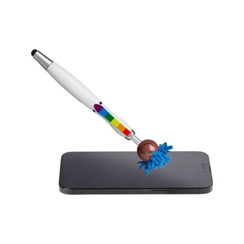 MopToppers Multicultural Screen Cleaner With Stylus Pen