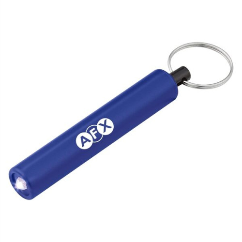 Mini Cylinder LED Flashlight Key Tag