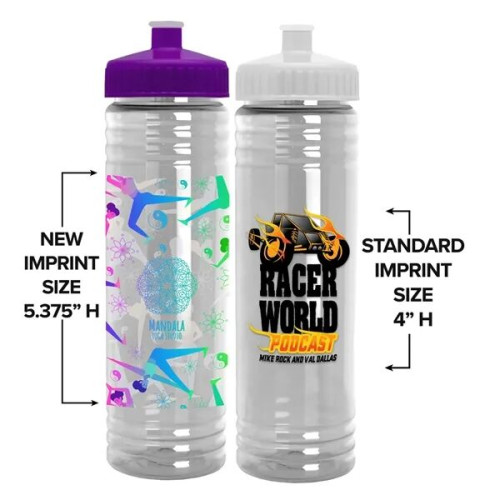 Garyline® Slim Fit Bottle with Push-Pull Lid - 24 oz.