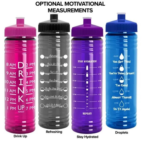 Garyline® Slim Fit Bottle with Push-Pull Lid - 24 oz.