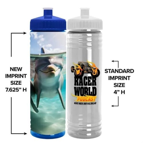 Garyline® Slim Fit Bottle with Push-Pull Lid - 24 oz.