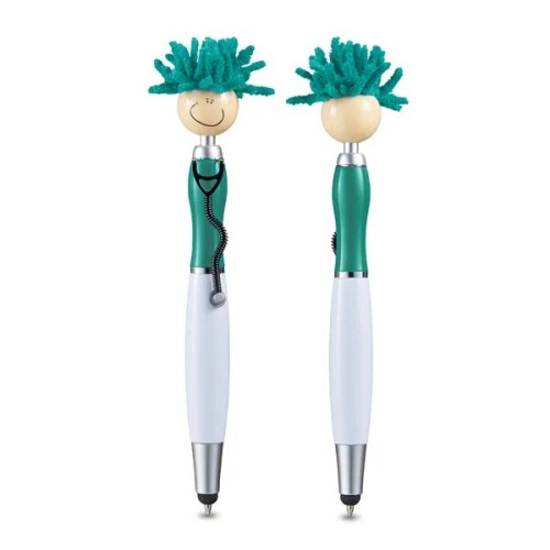 MopToppers Screen Cleaner With Stethoscope Stylus Pen