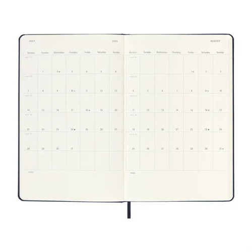 Moleskine® Hard Cover Large 12-Month Daily 2026 Planner