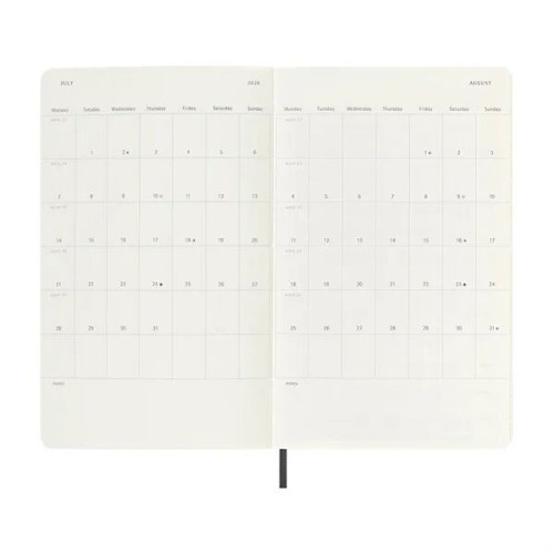 Moleskine® Soft Cover Large 12-Month Weekly 2026 Planner