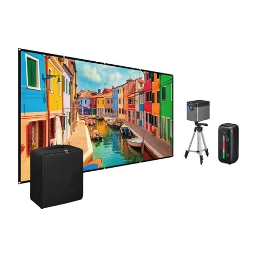 iLive™ Cinema Pop-Up Movie Theater Kit