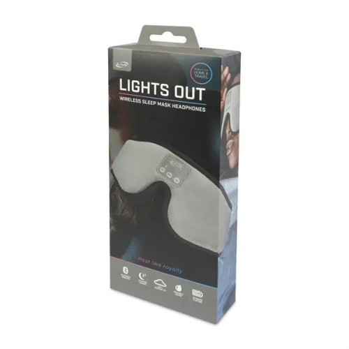 iLive™ Lights Out Wireless Sleep Mask Headphones