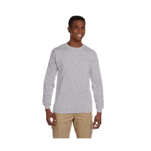 Gildan® Adult Ultra Cotton® 6 oz. Long-Sleeve Pocket T-Shirt