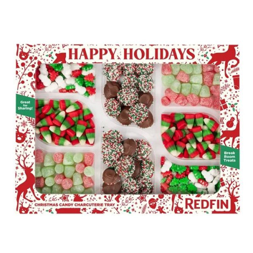 Holiday Treats Charcuterie Tray in Custom Box