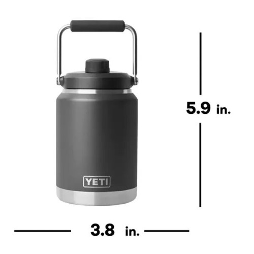 YETI Rambler Half Gallon Water Jug 2.0
