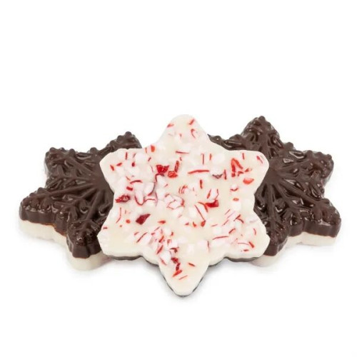 Tote Box with Peppermint Bark Shapes