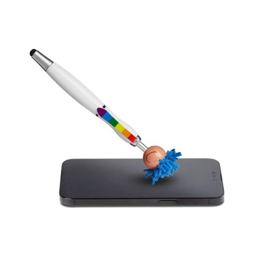 MopToppers Multicultural Screen Cleaner With Stylus Pen