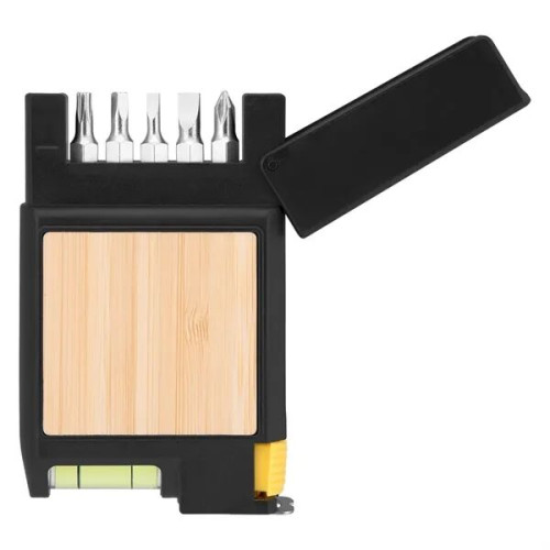 Bruce 7-In-1 Bamboo Multi-Tool Tape Measure
