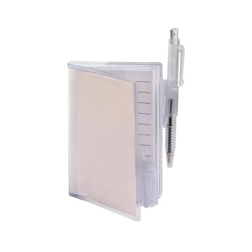 Clear-View Jotter Notebook & Pen 3.375" X 4.125"