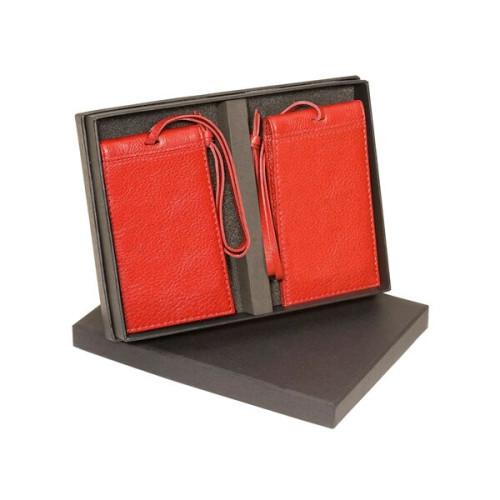 Leeman Voyager Barclay Magnetic Luggage Tag Set