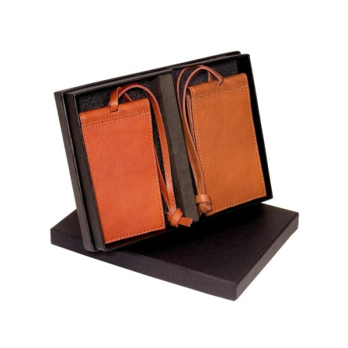 Leeman Voyager Barclay Magnetic Luggage Tag Set