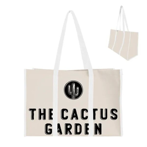 Recycled Canvas Wrap Around Tote Bag