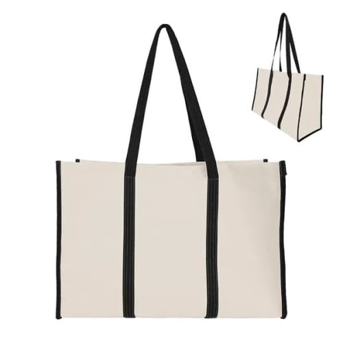 Recycled Canvas Wrap Around Tote Bag