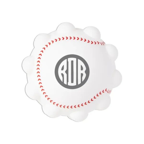 Baseball Shape Push Pop Fidget Sensory Toy.